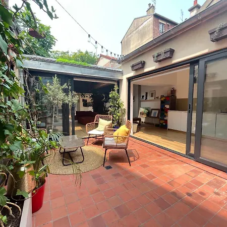 Paris Maison Exception Terrasse Jacuzzi Parking Gratuit Hotel